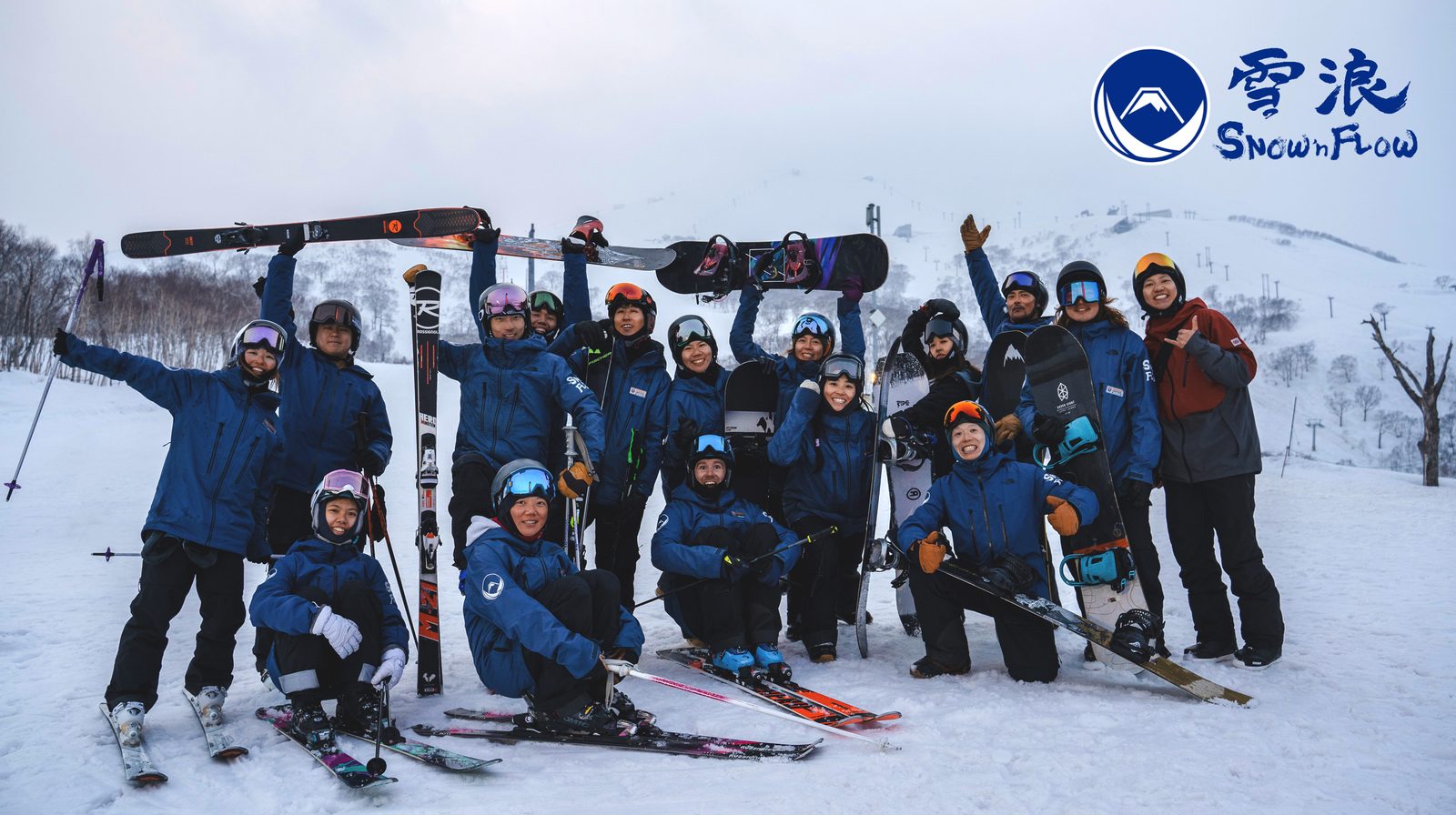 雪浪 x CASI in Hokkaido Pre-Course单板|【关于 Snow and Flow(雪浪)】