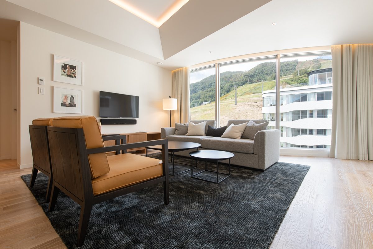 雪浪推介:Skye Niseko|房间有从两位开始的经典房(Hotel Room)、公寓式的一房到三房(1 Bedroom, 2 Bedrooms, 3 Bedroom, 4